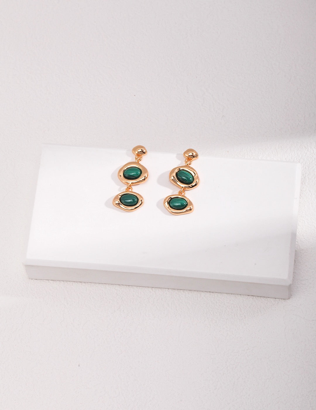 Peacock Glow Earrings